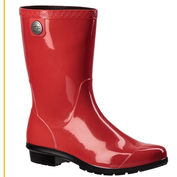 Ugg fur lined rain boots Clearance